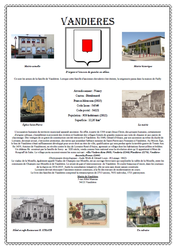 Vandières
